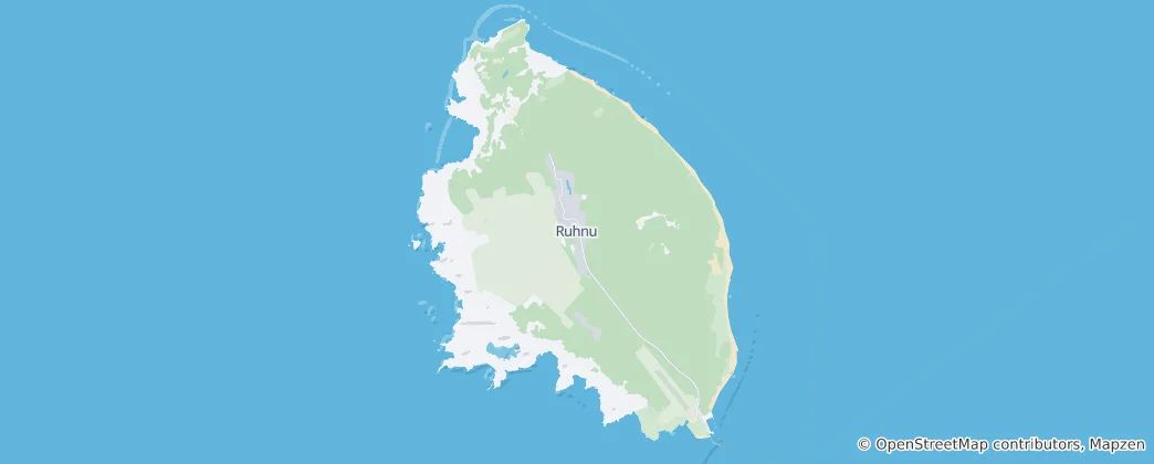 Map of Ruhnu