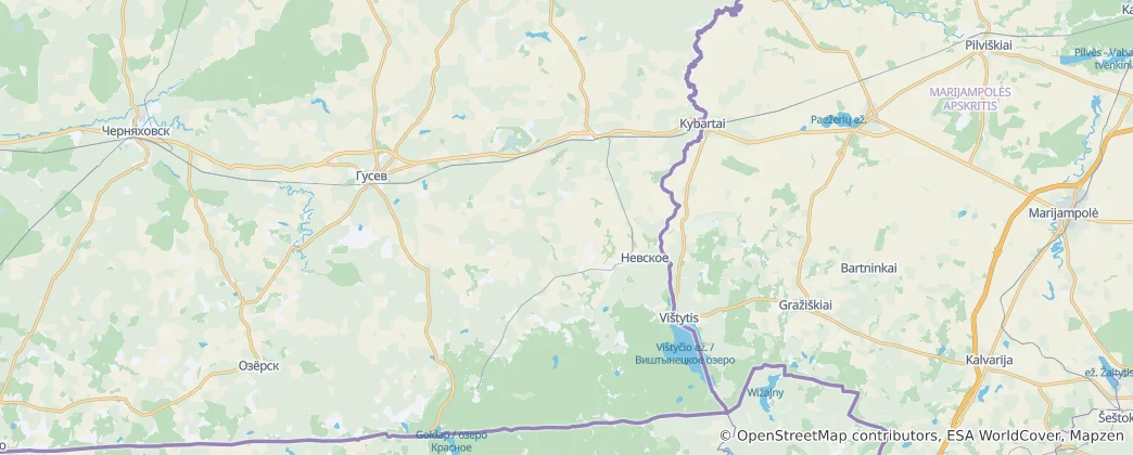 Nesterovsky District 지도