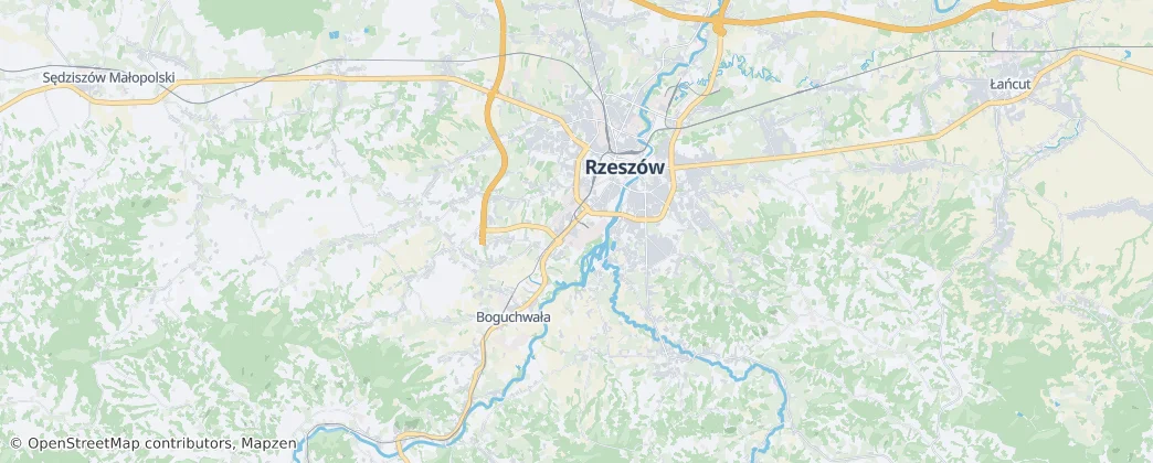 Řešov — mapa
