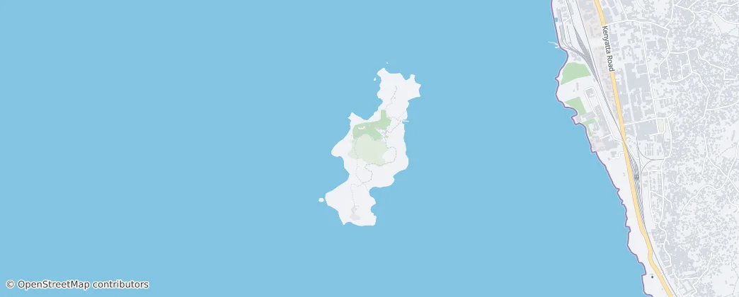 Parque Nacional de la Isla Saanane — Mapa