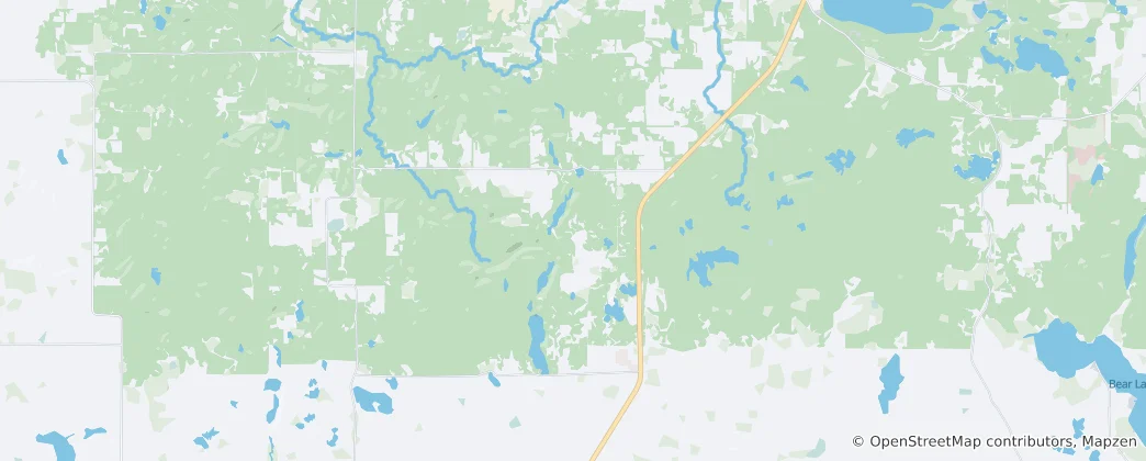 Mapa Saint Croix National Scenic Riverway