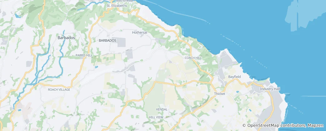 Map of Saint John