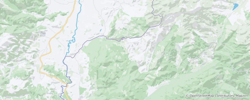 Mappa di Canyon di Saklıkent