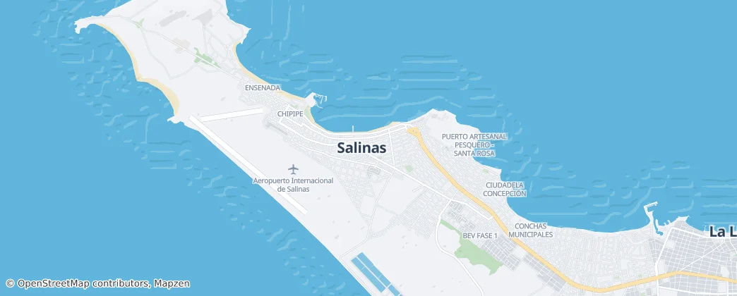 Salinas — Térkép