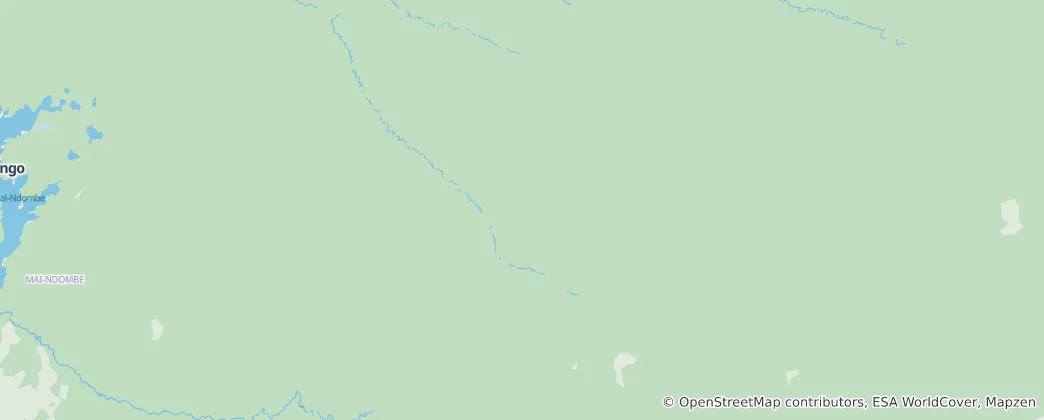 Mappa di Salonga National Park