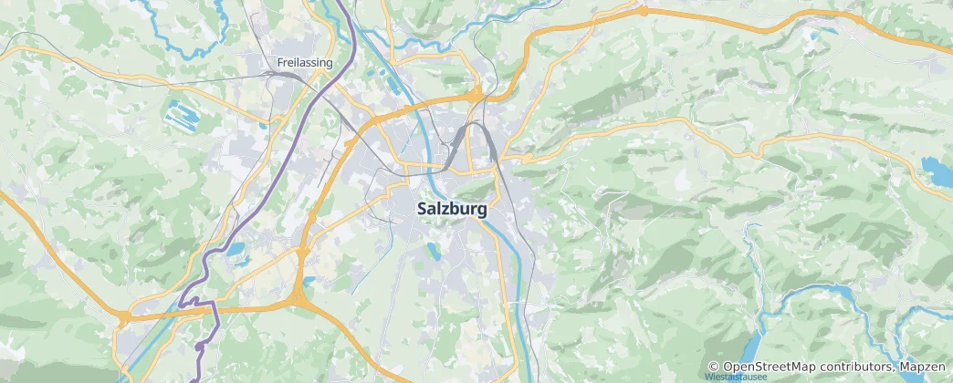 Mapa De Salzburgo