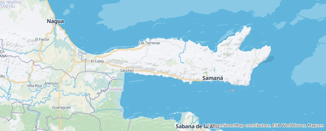 Mapa De Samaná