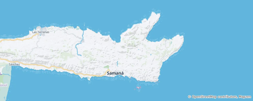 Mapa Samaná