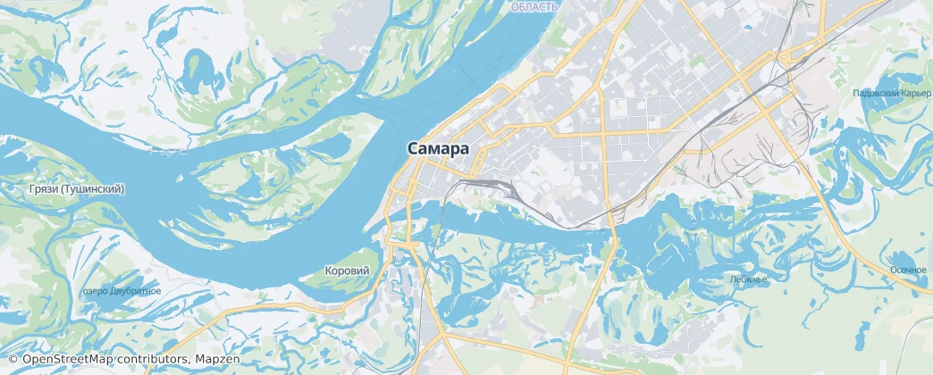 Samara — Map