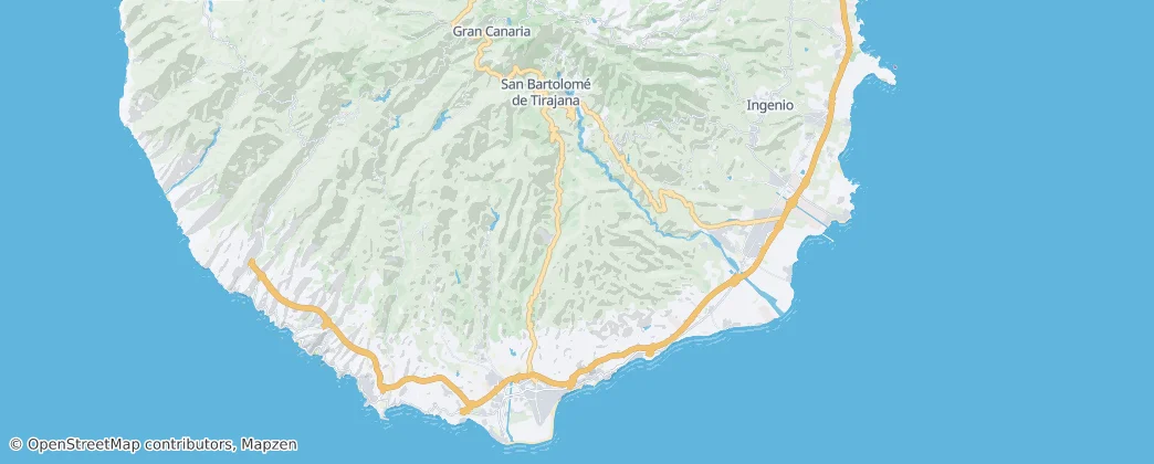 San Bartolomé de Tirajana — Mapa