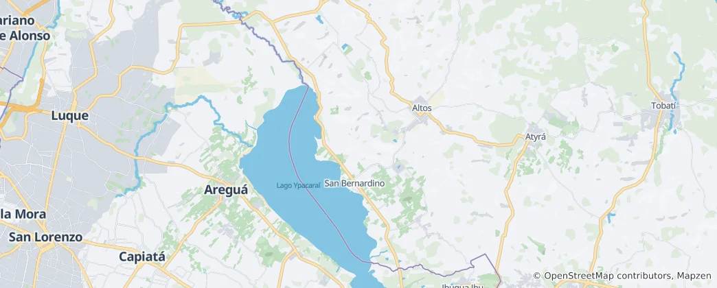 Map of San Bernardino