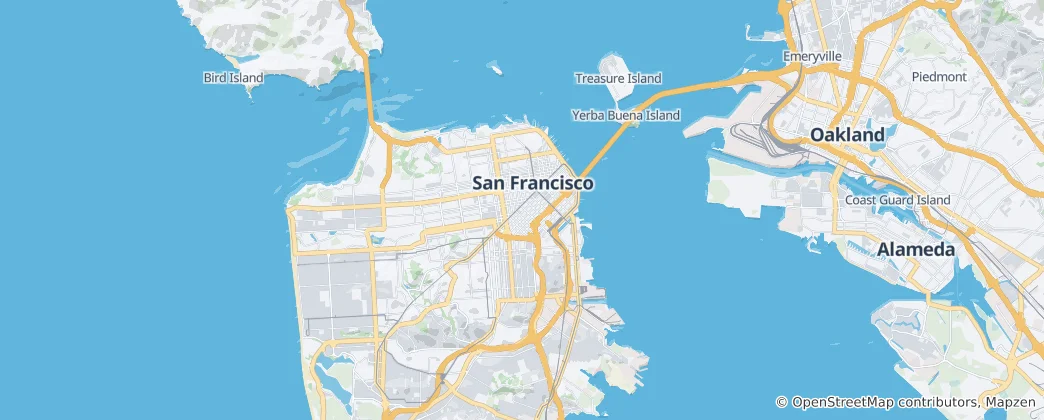Map of San Francisco