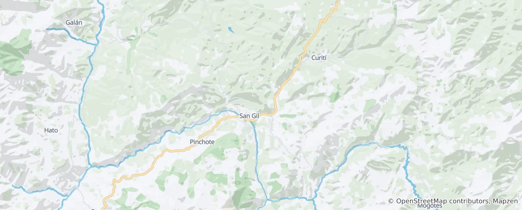 Mapa San Gil
