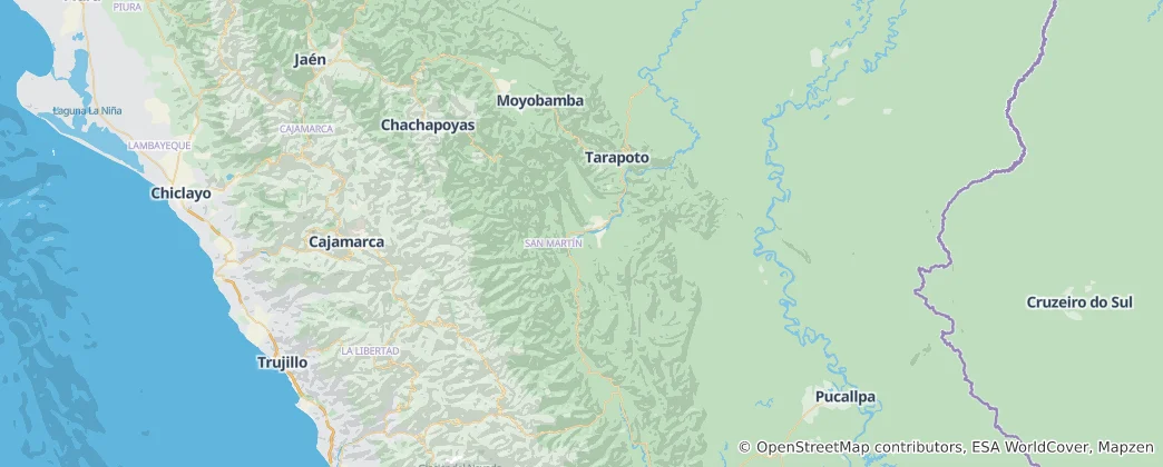Mapa San Martín