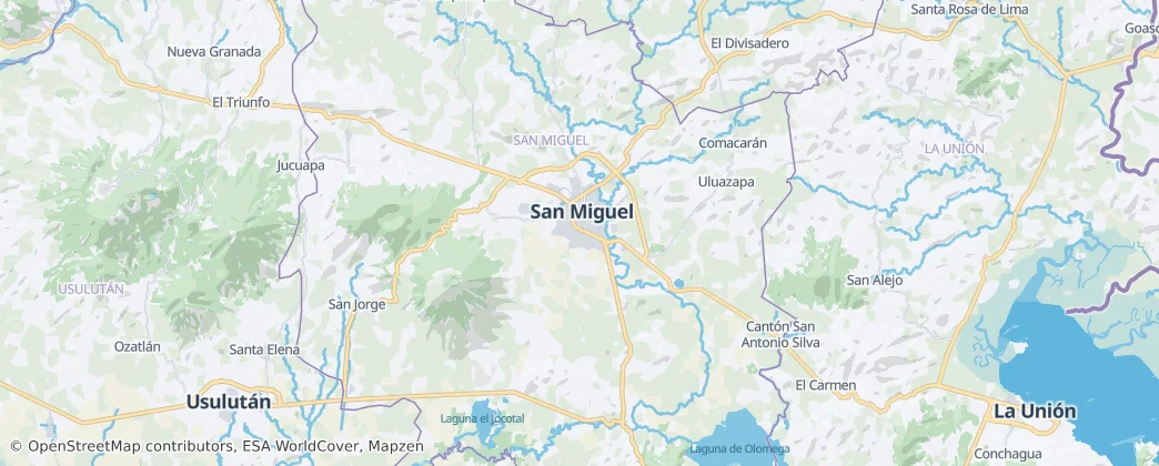 San Miguel — Map