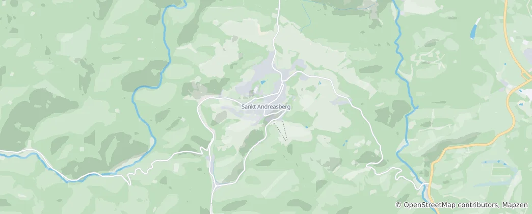 Карта Санкт-Андреасберг