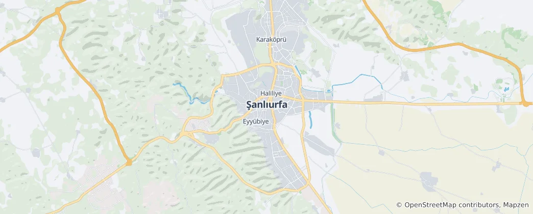 Karte von Sanliurfa