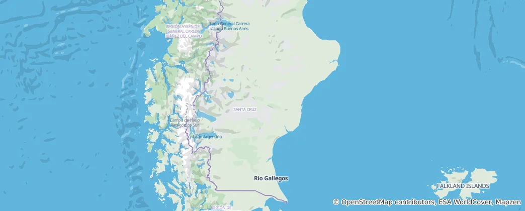 Mapa Santa Cruz