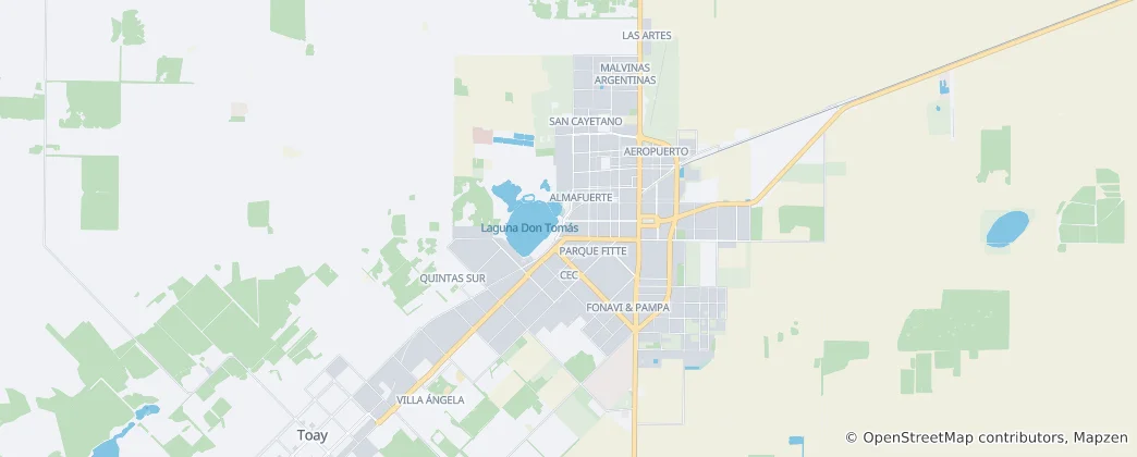 Mapa De Santa Rosa