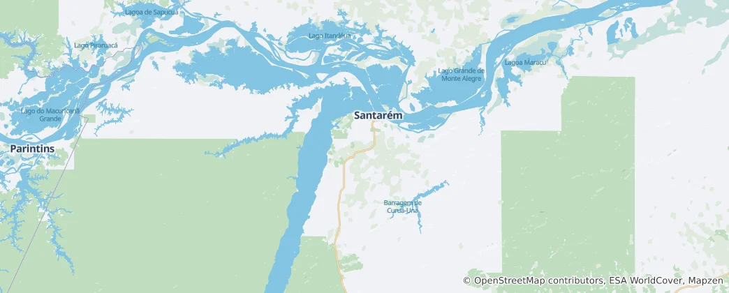 Térkép: Santarem