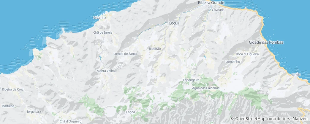 Mapa Santo Crucifixo