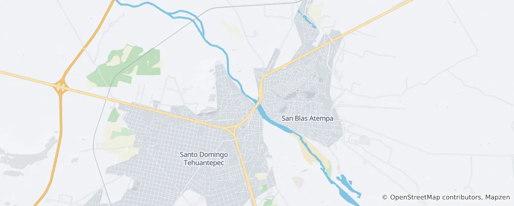 Mappa di Tehuantepec