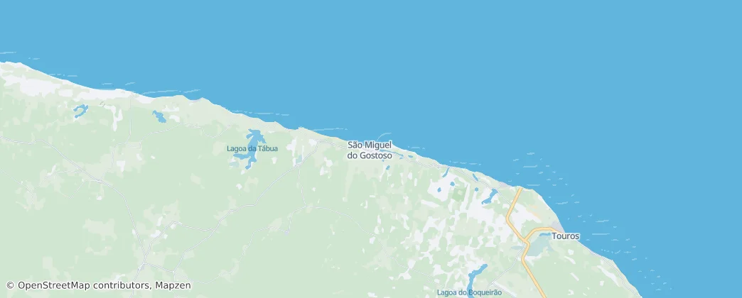 São Miguel do Gostoso – Mapa