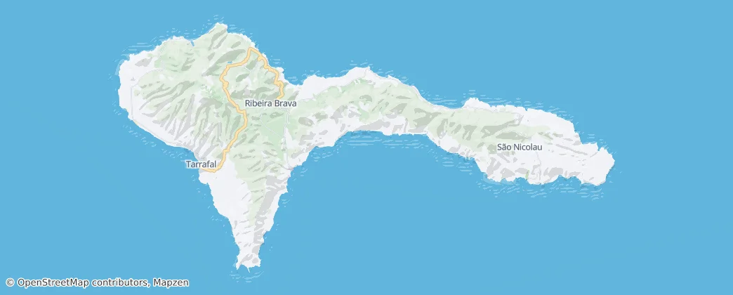 São Nicolau — Map
