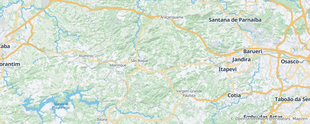 Térkép: São Roque