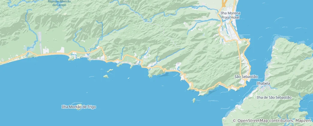 Mapa São Sebastião