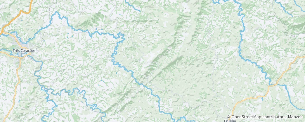 Mapa São Tomé das Letras