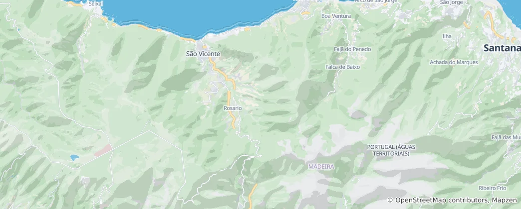 Sao Vicente 지도