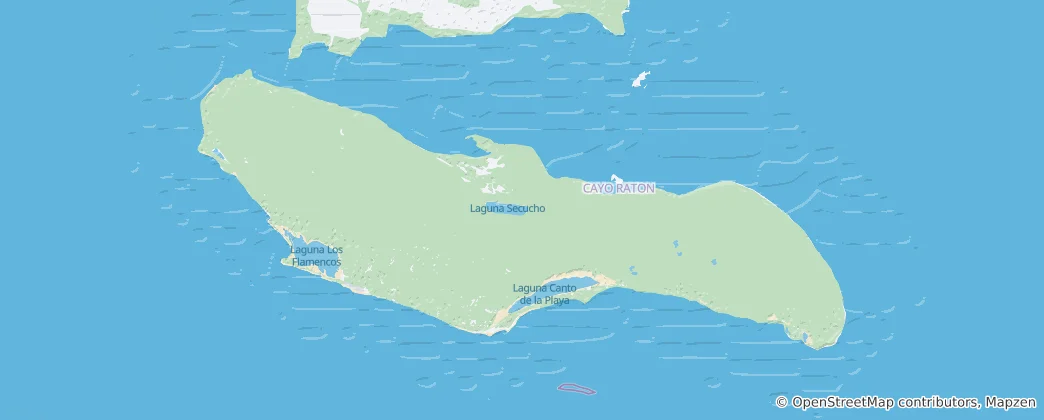 Map of Saona Island