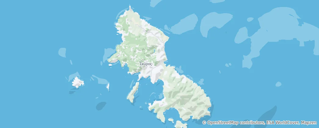 斯基罗斯岛 地图