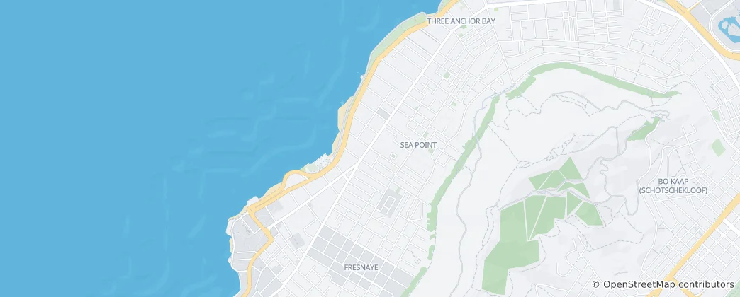 Mapa Sea Point