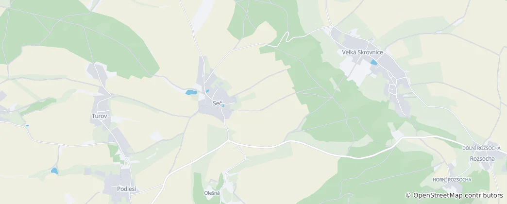 Map of Seč
