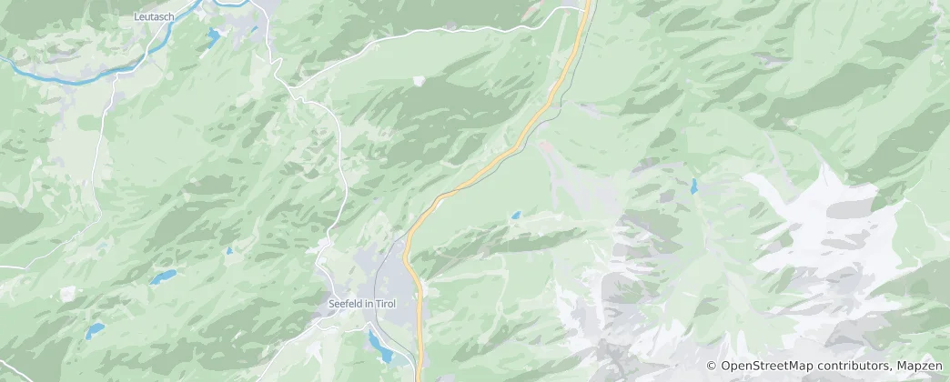 Carte de Seefeld in Tirol