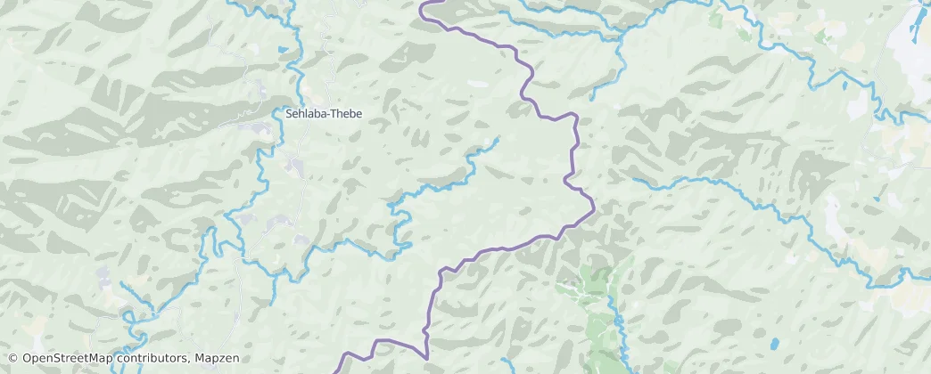 Sehlabathebe National Park — Map