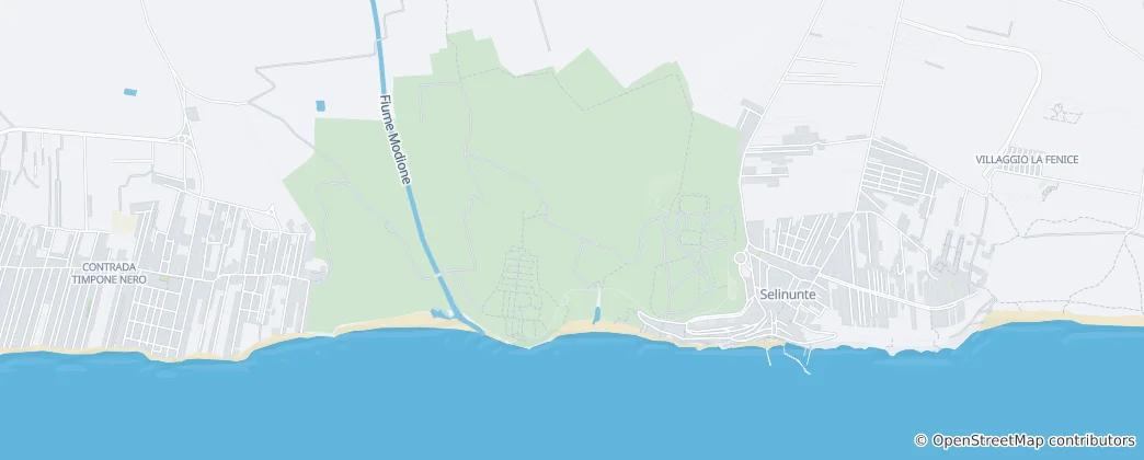 Mapa Selínús