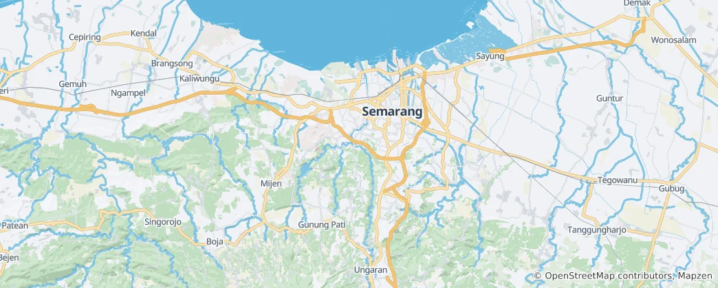 Carte de Semarang