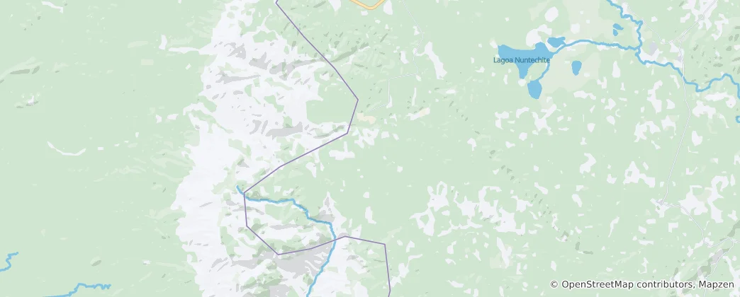 Map of Serra da Chela