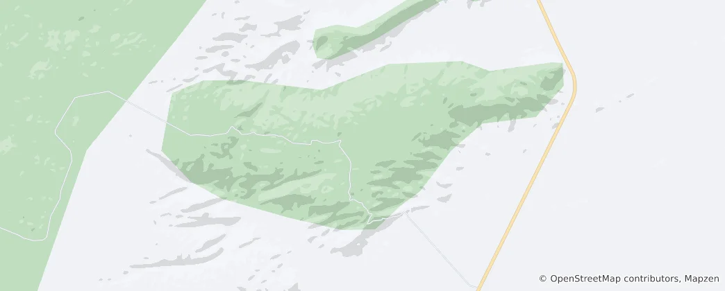 Map of Serra do Roncador