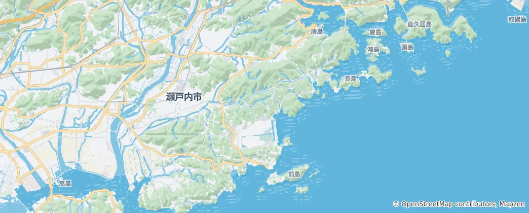 Carte de Setouchi