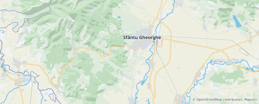 Karte von Sankt Georgen