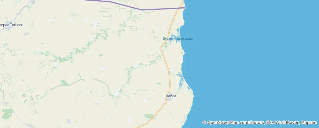 Map of Shabla