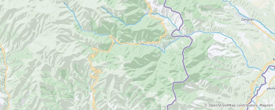 Mappa di Shikahogh State Reserve