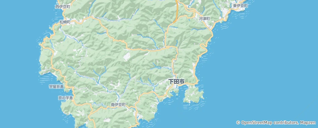 Mapa Shimoda