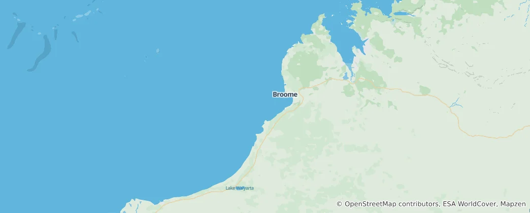Mappa di contea di Broome