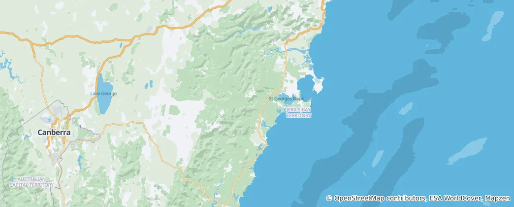 Map of Shoalhaven