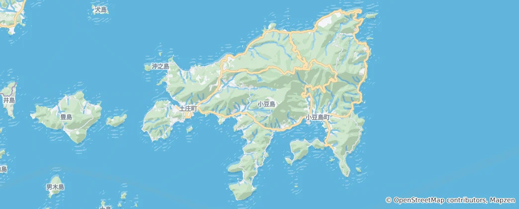 Mapa de Shodoshima